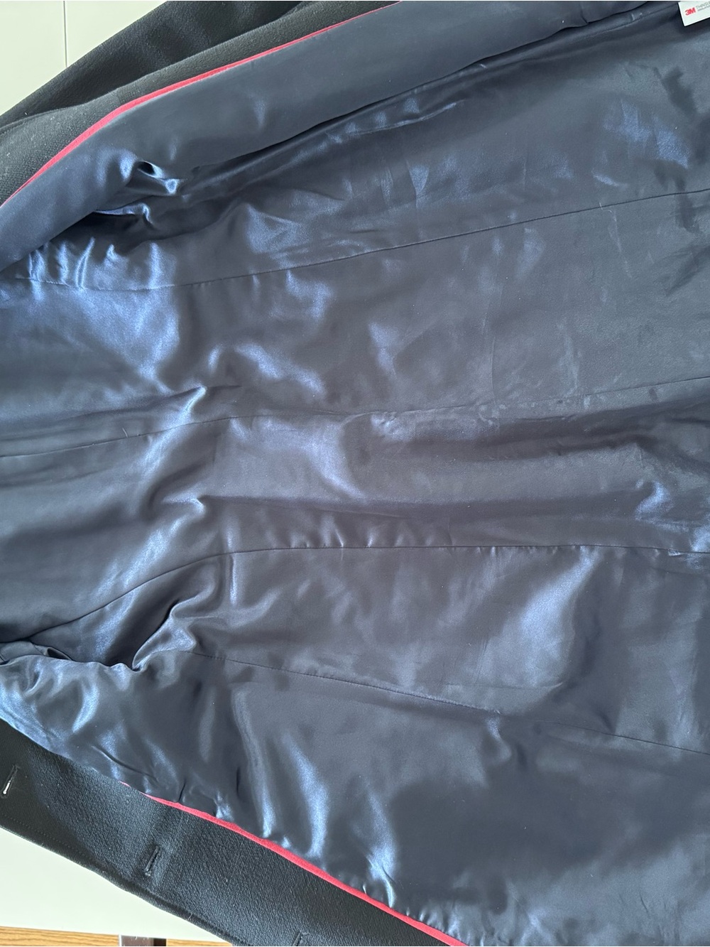 JCrew Black Women's Italian Double Cloth Wool Coat - Picture 11 of 11